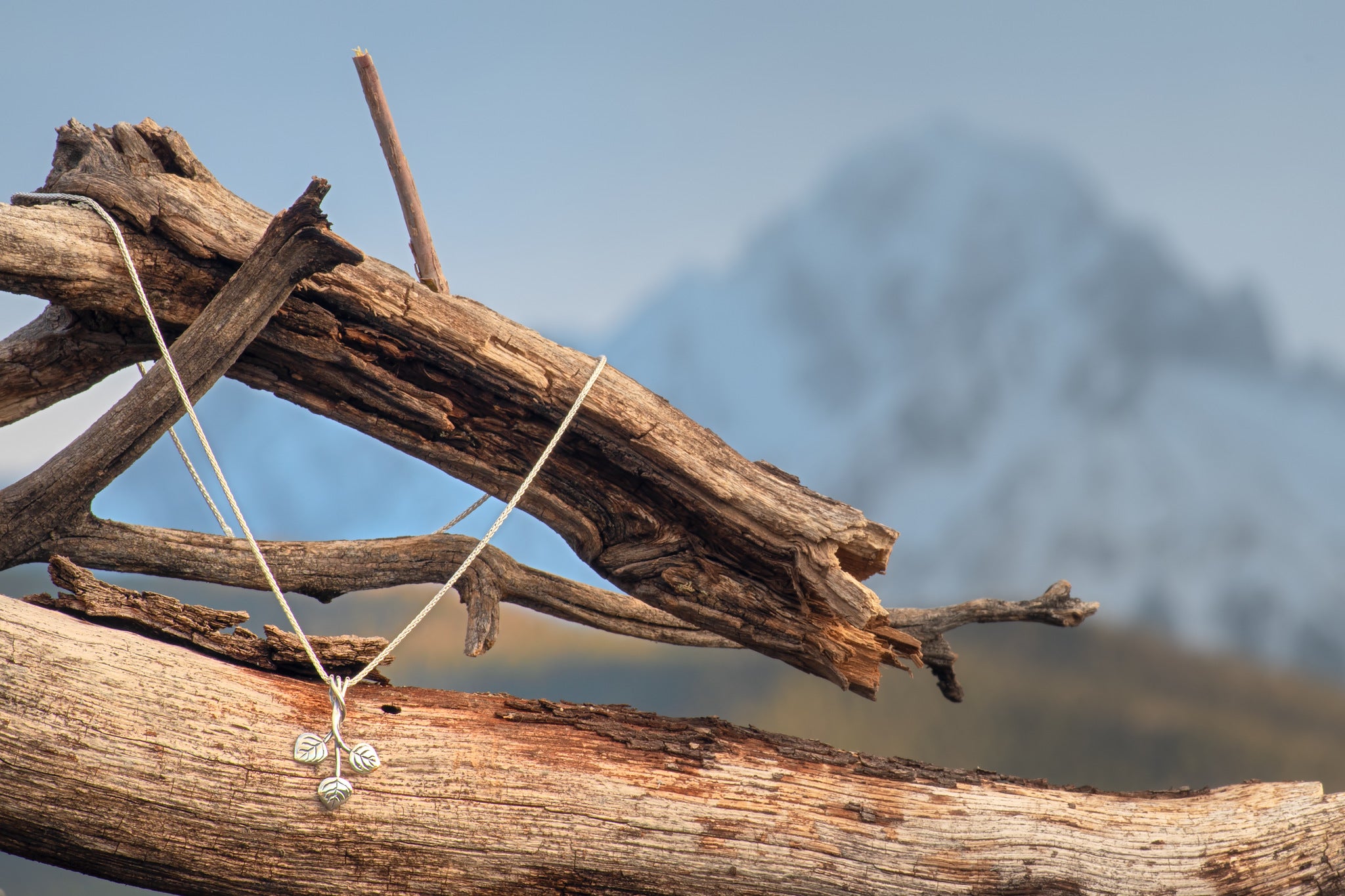 Three Leaf Aspen Pendant - Image 6