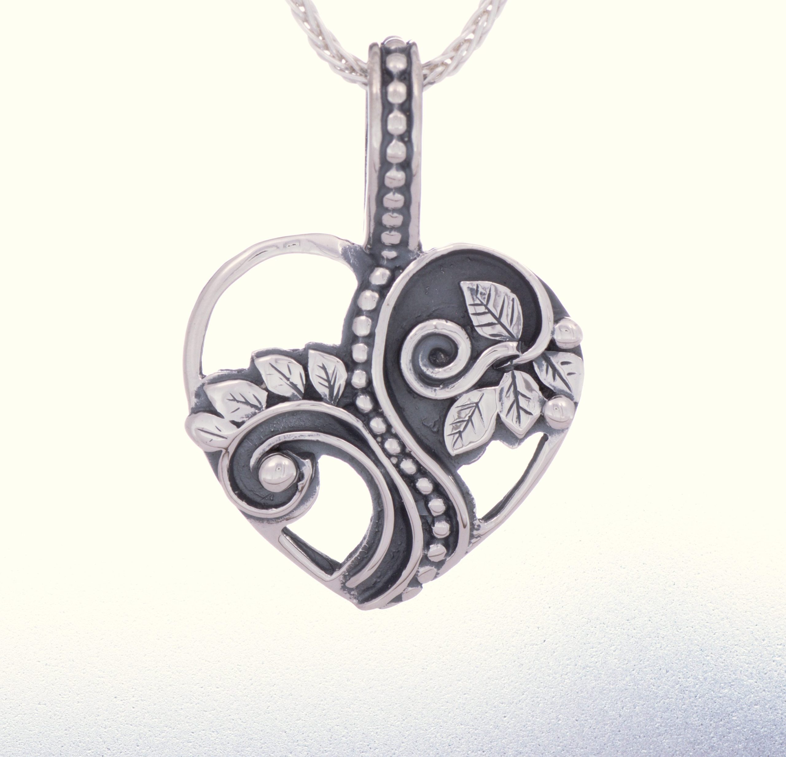 Victorian Heart Pendant