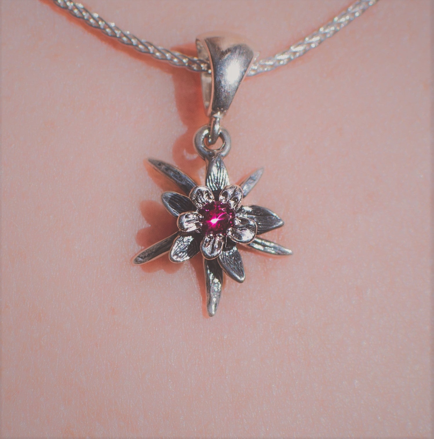 Columbine Birthstone Pendant - Image 4