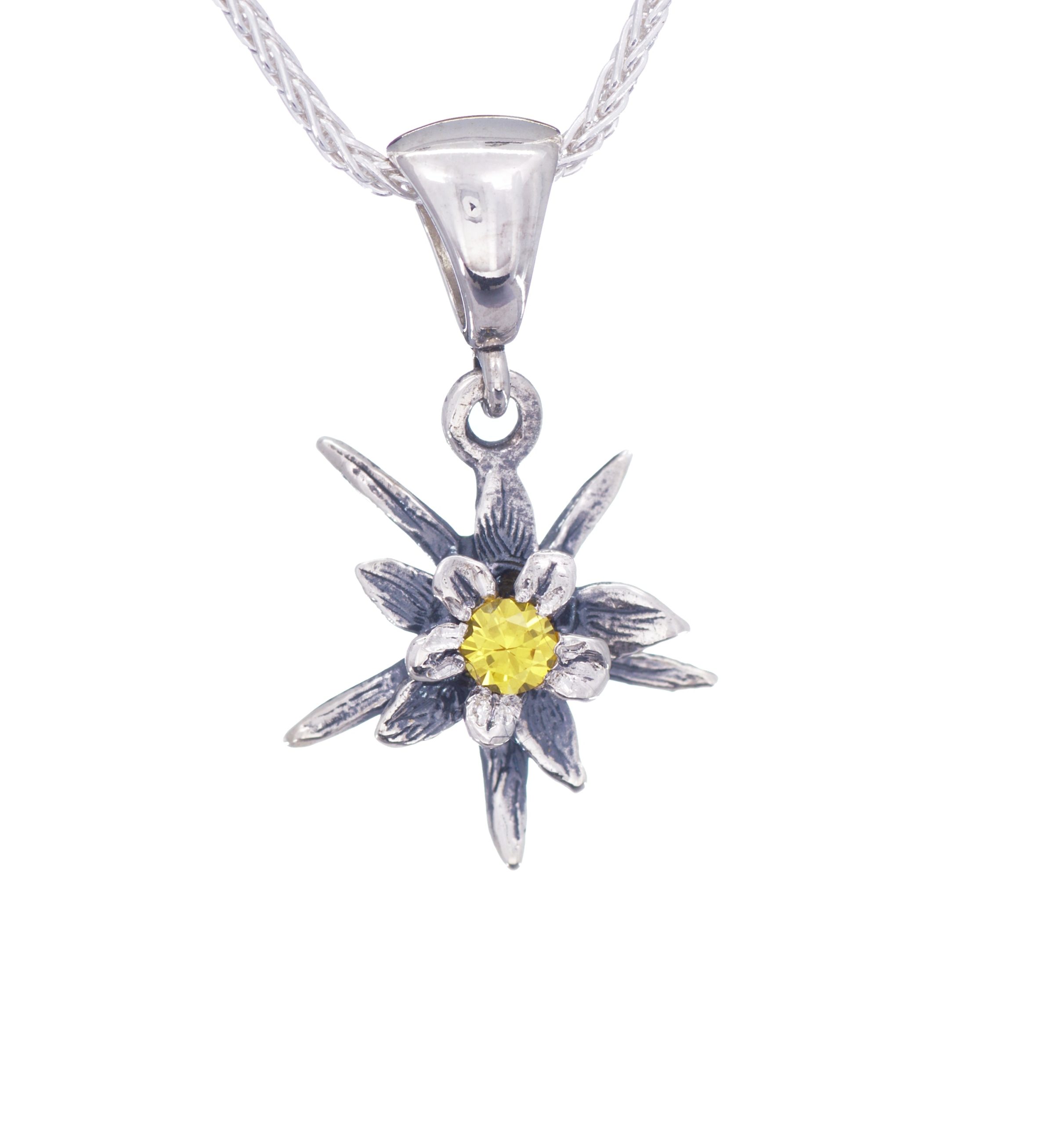 Columbine Birthstone Pendant