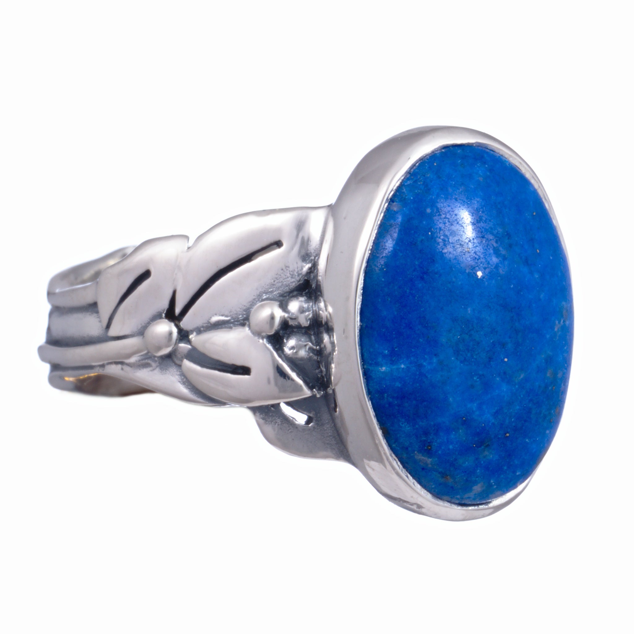 Floral Leaf Ring - Image 6