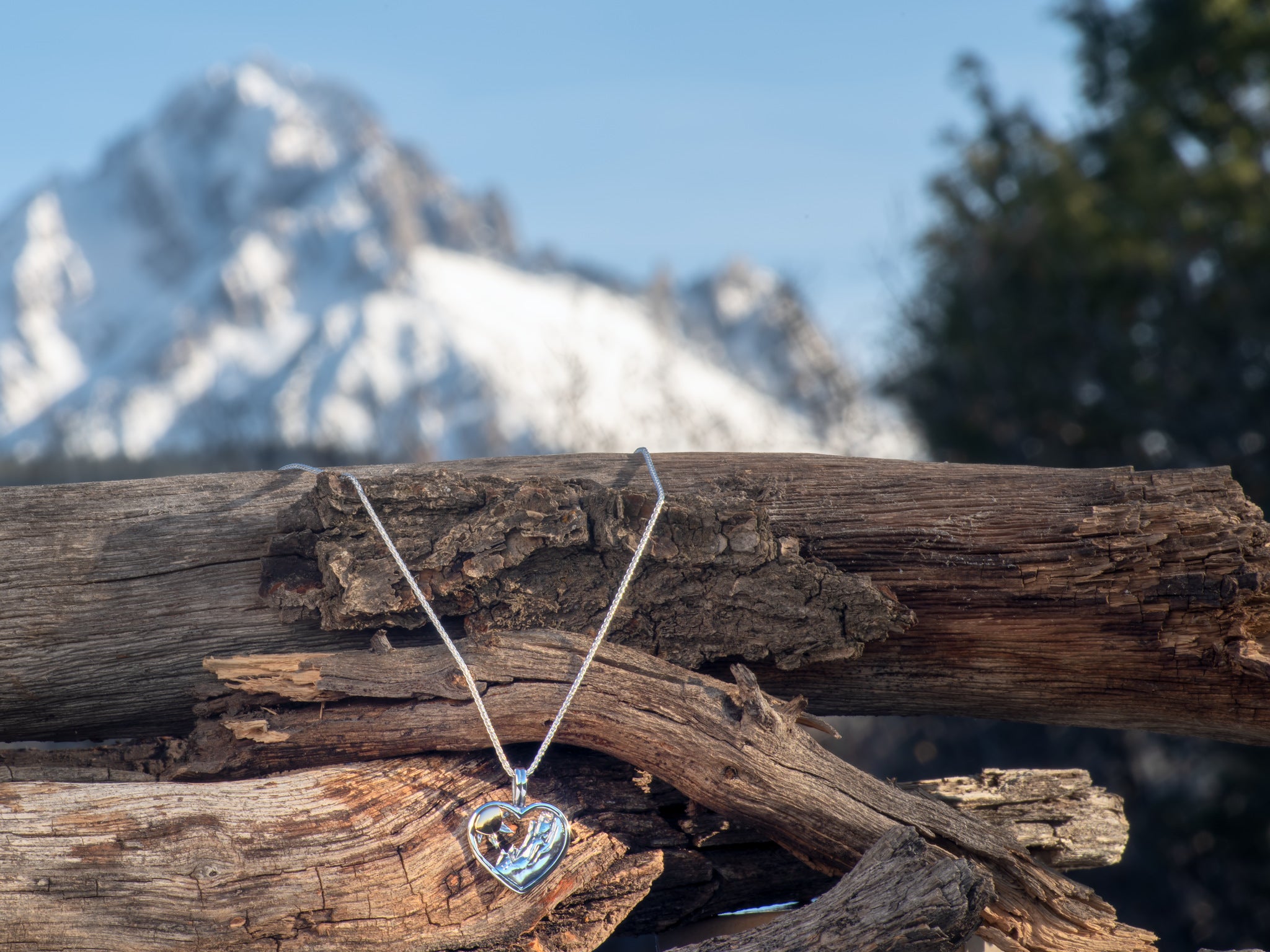 Mountain Heart Pendant - Image 4