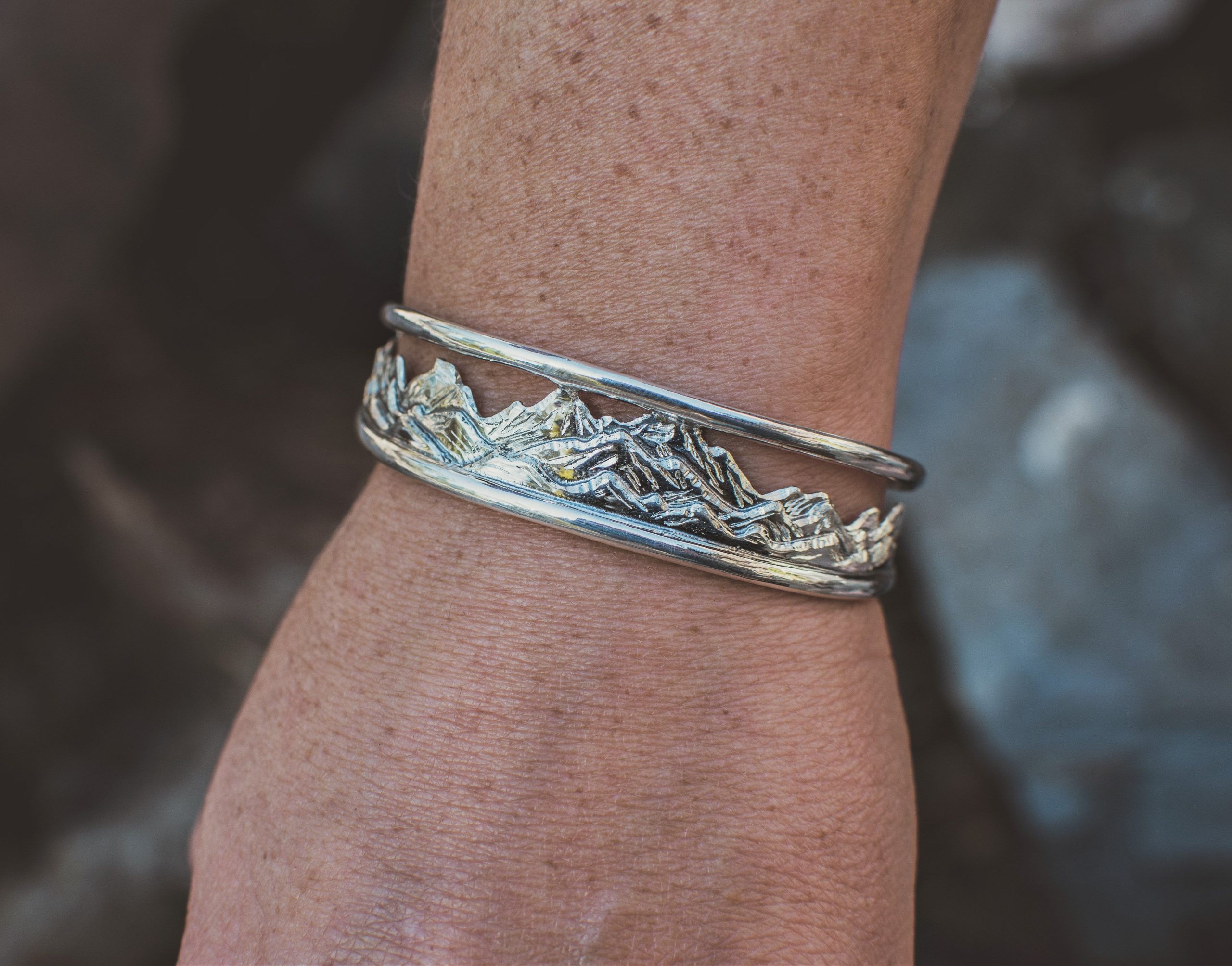 Tapered Mountain Cuff - Image 3