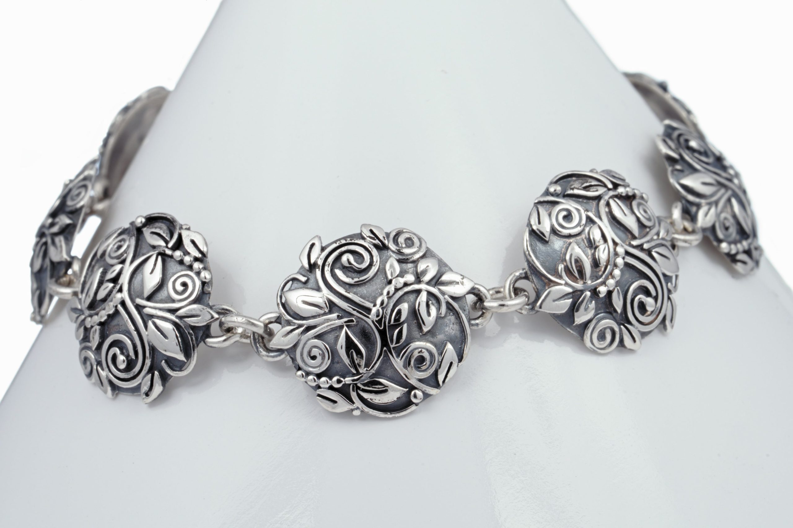 Victorian Concho Link Bracelet