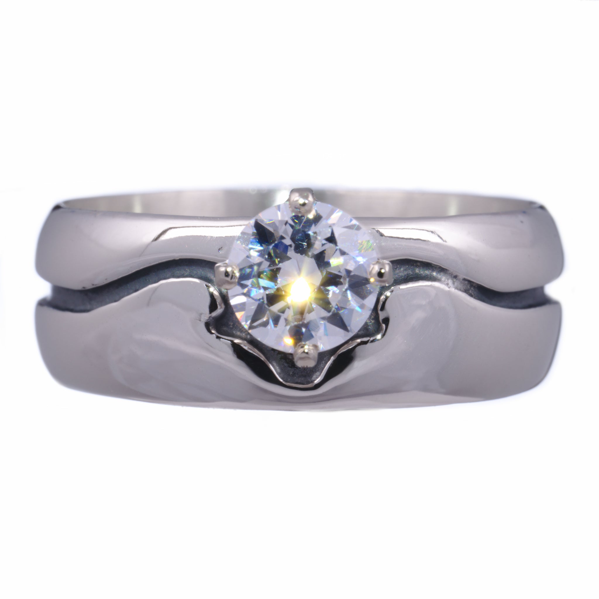 Western Ring with CZ